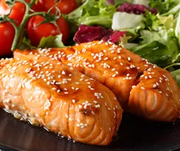 Salmon in Smoky Maple Chipotle Marinade