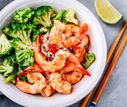 Shrimp Broccoli Rice