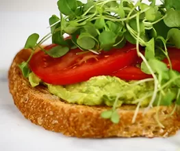 Horseradish Avocado Toast