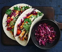 Honey Ginger Chicken Tacos