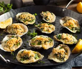 Oysters Rockefeller