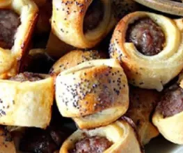 Sausage Crescent Bites