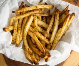 Garlic, Herb, and Horseradish Fries