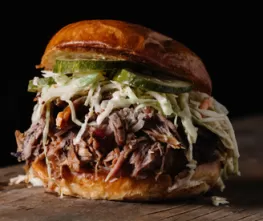 Maple Chipotle Pulled Pork with Slaw