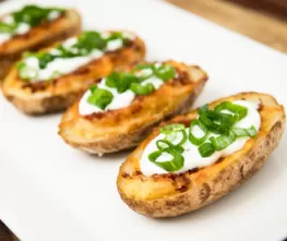 Hot Mustard Potato Skins