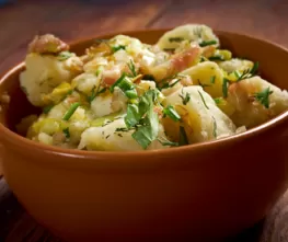 German Potato Salad with Hot Mustard