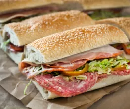 Italian Hoagie with Deli Slaw