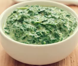 Historical Creamed Spinach