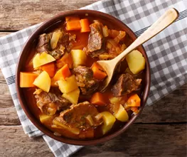 Horseradish Beef Stew