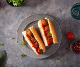 Cocktail Meatball Sandwiches