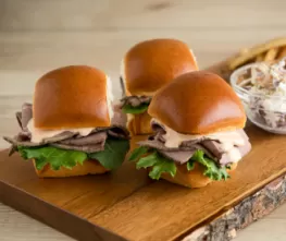 Prime Rib Sliders