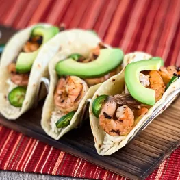 Seafood Boil Shrimp Tacos