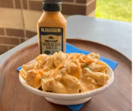 Sriracha Shrimp Pasta Salad