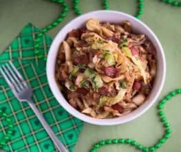 Cabbage and Bacon Stir Fry 