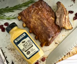Easy Mustard BBQ Ribs