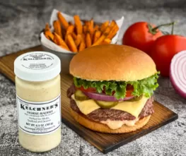Smash Burgers with Horseradish Aioli