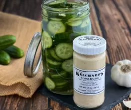 Spicy Horseradish Pickles