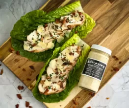 Grilled Chicken Caesar Lettuce Wraps