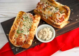 Mini Meatball Subs with Horseradish