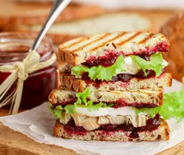 Thanksgiving Leftovers Sandwich