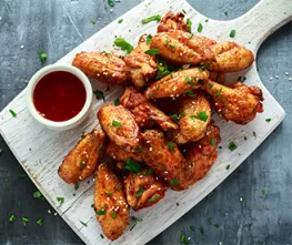 Honey Ginger Chicken Wings