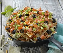 Sriracha Ranch Chicken Nachos