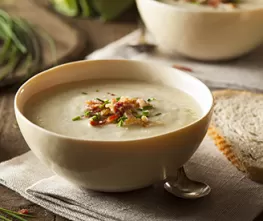 Potato Soup with Horseradish