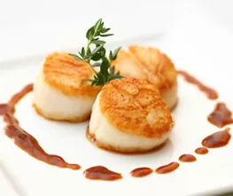 Smoky Maple Chipotle Scallops